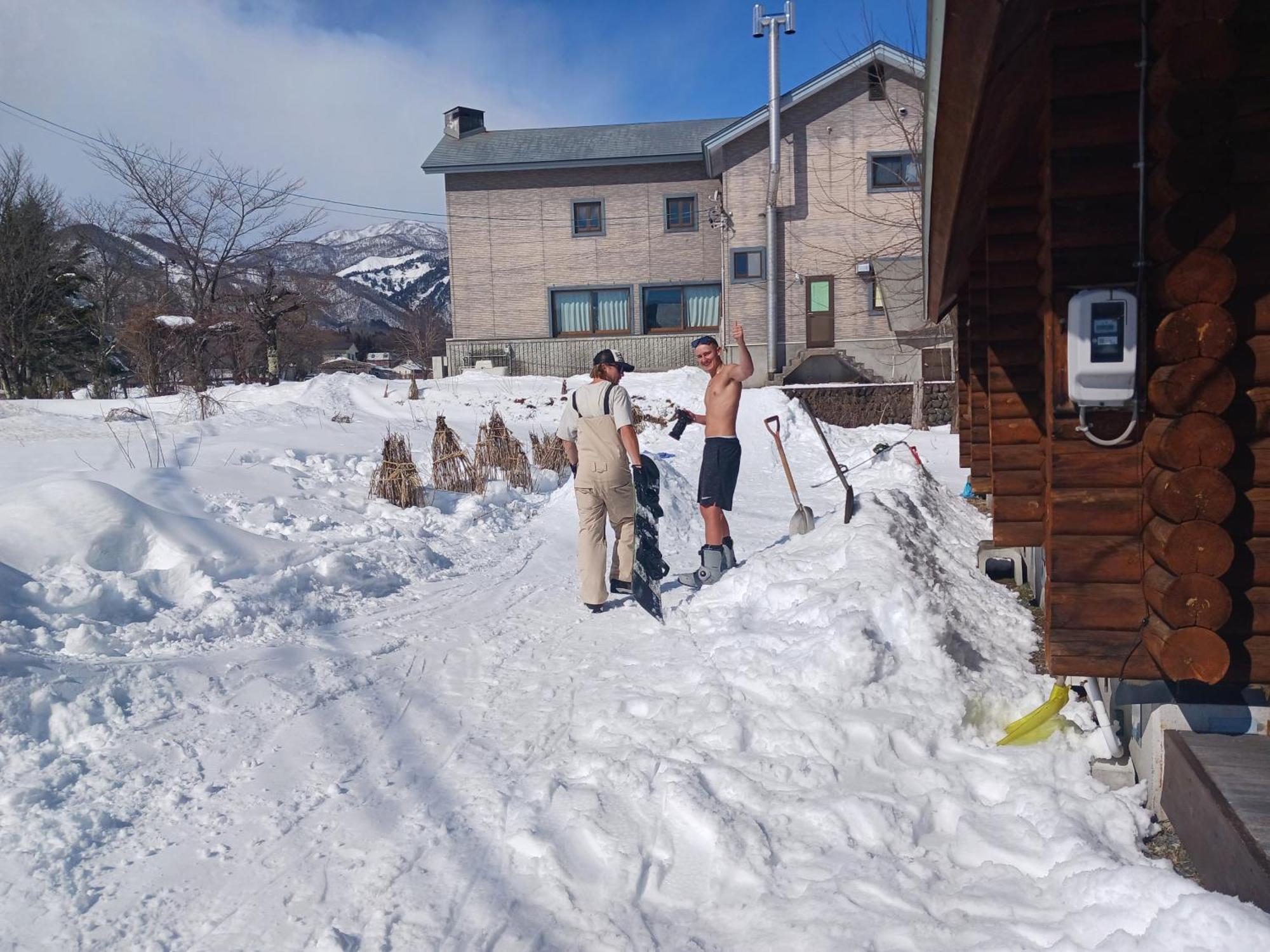 Log Cottage Villa Happo Hakuba Exterior photo