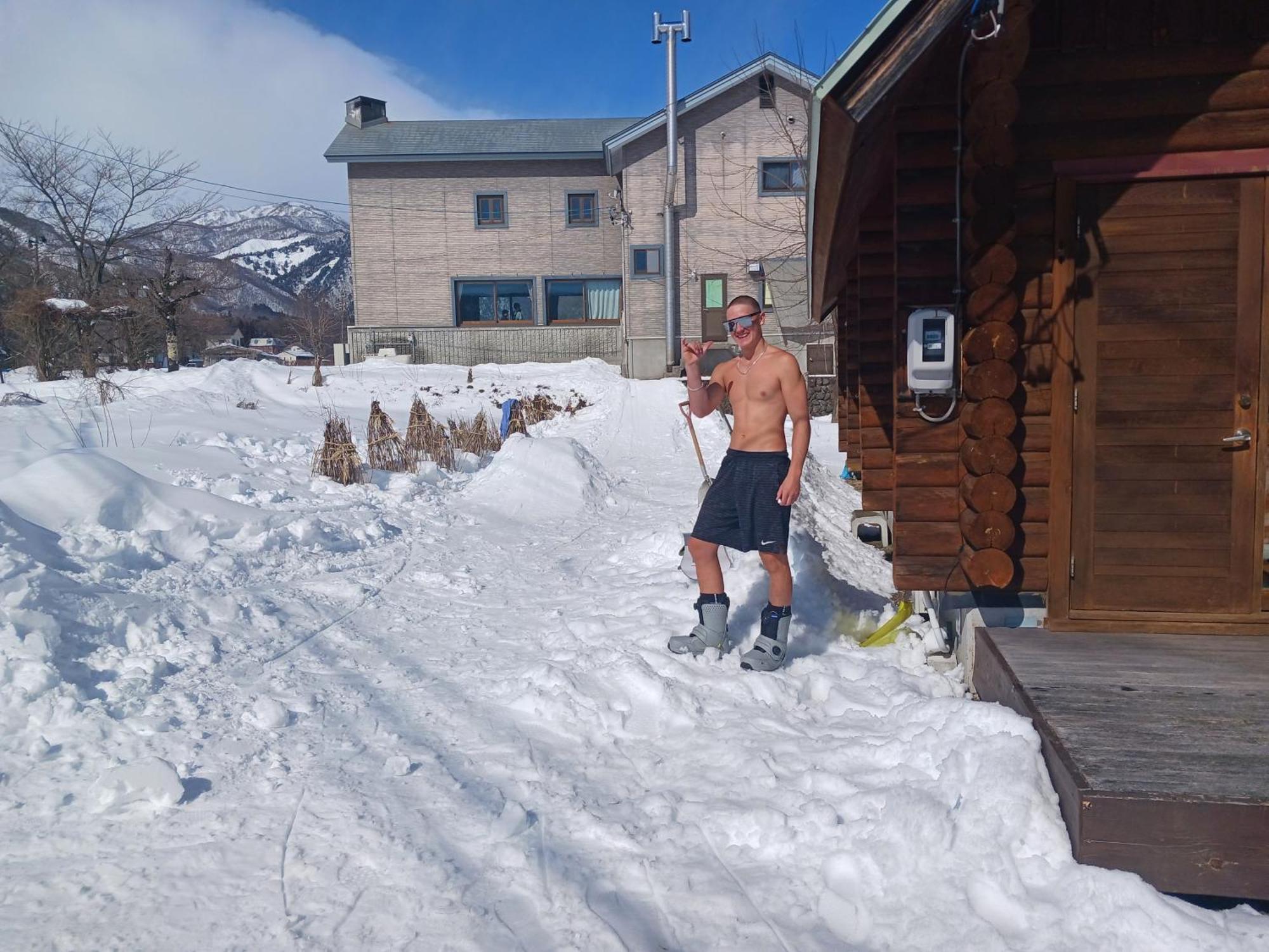 Log Cottage Villa Happo Hakuba Exterior photo